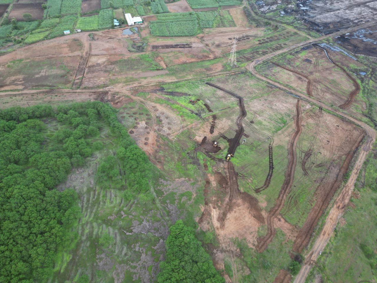 Site before earthworks